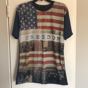 Freedom USA T-shirt Men’s Size Large